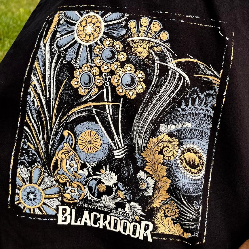 Blackdoor Stoff-Tasche - Siebdruck